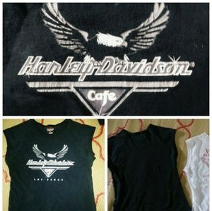 Las Vegas Harley Davidson Muscle Tee